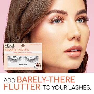 Ardell False Lashes Naked Lashes 422 - Soft and Lightweight with Invisiband False Eyelashes for Ever...