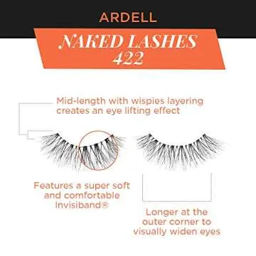 Ardell Naked Lashes 422 - Soft & Lightweight Eyelash Set