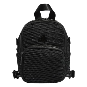 Adidas Women's Convertible Mini Backpack Black Stylish & Durable