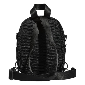 Adidas Women's Convertible Mini Backpack Black Stylish & Durable