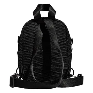 Adidas Women's Convertible Mini Backpack Black Stylish & Durable