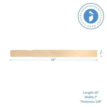 Versatile 12 Inch Paint Sticks for Crafts & More