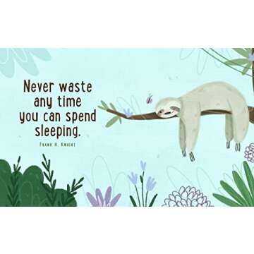 Sloth Wisdom (mini book)