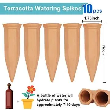 FAMILy Plant Watering Stakes - Eco-Friendly Self Watering Spikes