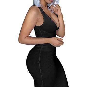 Stylish Women Bodycon Maxi Tank Dress for Every Occasion