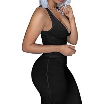 Stylish Women Bodycon Maxi Tank Dress for Every Occasion