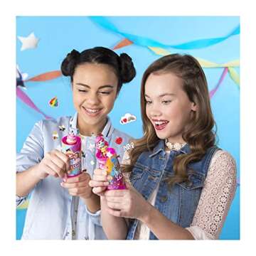 Party Popteenies - Double Surprise Popper, with Confetti, Collectible Mini Doll and Accessories, for...