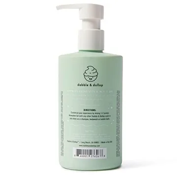 Dabble & Dollop Honeydew Gel 3-in-1 for Kids Bathing