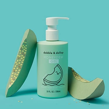 Dabble & Dollop Honeydew Gel 3-in-1 for Kids Bathing