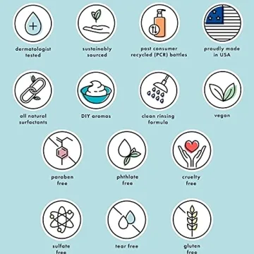 Dabble & Dollop Honeydew Gel 3-in-1 for Kids Bathing