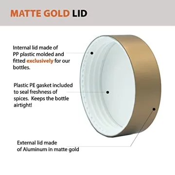 Elegant AYOUSIN 24 Spice Jars Set for Organized Kitchens