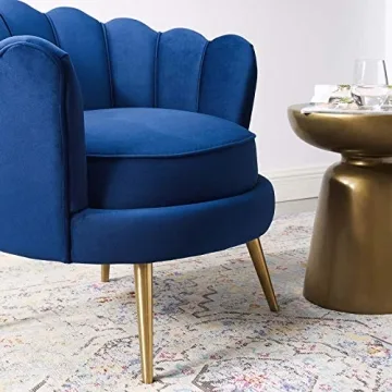 Elegant Modway Admire Velvet Accent Chair for Stylish Spaces