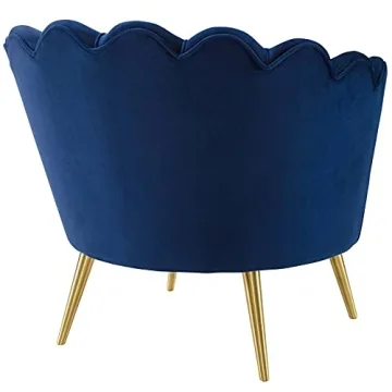 Elegant Modway Admire Velvet Accent Chair for Stylish Spaces