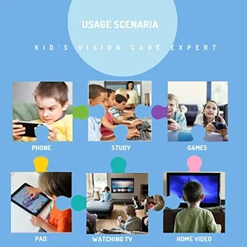 Blue Light Blocking Glasses for Kids - FONHCOO