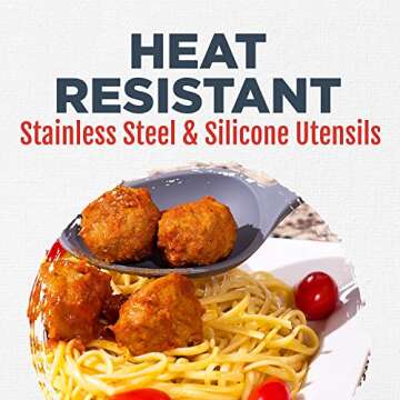 Culinary Couture Kitchen Utensils Set - Stylish & Durable