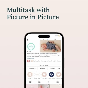 Owlet® Dream Duo Smart Baby Monitor: FDA-Cleared Dream Sock® plus Owlet Cam 2- Tracks & Notifies for Pulse Rate & Oxygen while viewing Baby in 1080p HD WiFi Video