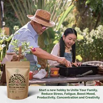 Organo Republic Radish Microgreens Seeds - Non-GMO & Heirloom