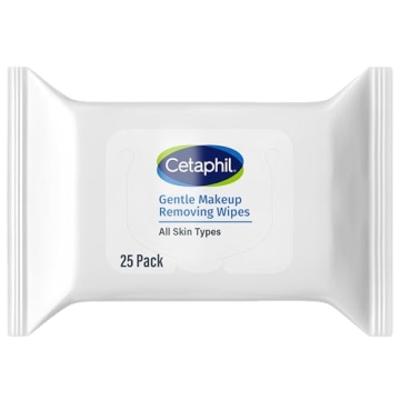 Cetaphil Gentle Makeup Removing Face Wipes, Daily Cleansing Facial Towelettes Gently Remove Makeup, ...