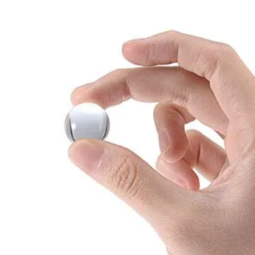 uxcell Clear Acrylic Contact Juggling Ball - 18mm 5pcs