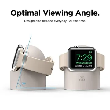 elago W2 Charger Stand for Apple Watch Series 1 to 9 and Ultra