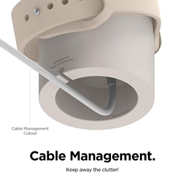 elago W2 Charger Stand for Apple Watch Series 1 to 9 and Ultra