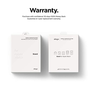 elago W2 Charger Stand for Apple Watch Series 1 to 9 and Ultra