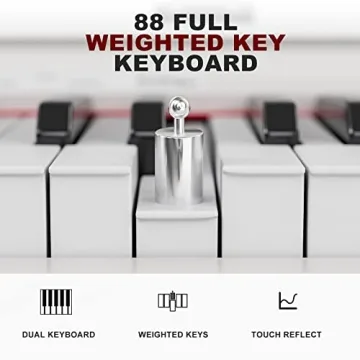 UMOMO 88 Weighted Key Digital Piano for All Musicians
