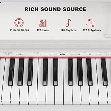 UMOMO 88 Weighted Key Digital Piano for All Musicians