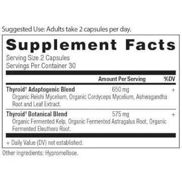 Thyroid Support Supplement with Ashwagandha by Ancient Nutrition