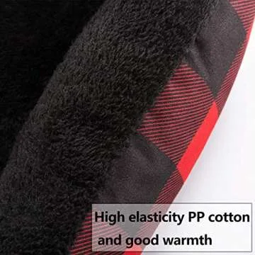 Hollypet Plush Dog Cat Bed for Cozy Pet Comfort