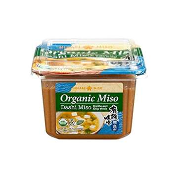 Hikari Organic Dashi Miso Paste, Bonito and Kelp Stock, 14.1 oz
