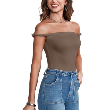 Stylish Off The Shoulder Tank Top for Women