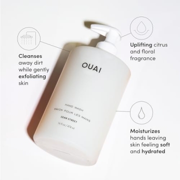 OUAI Hand Wash - Luxurious Exfoliating Liquid Soap