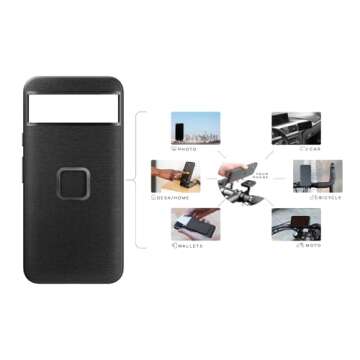 Peak Design Mobile Everyday Case Compatible with iPhone 15 Plus - Sage