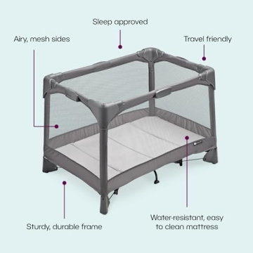 4moms Breeze GO Portable Playard for Easy Travel