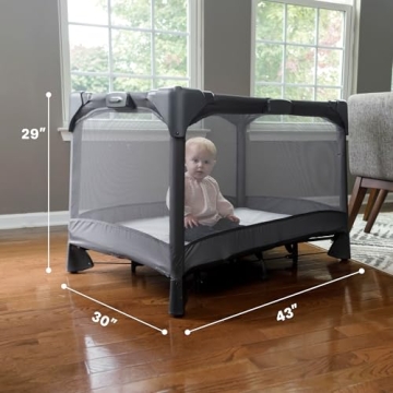 4moms Breeze GO Portable Playard for Easy Travel
