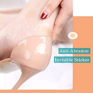 Blister Prevention, Blister Pads (18PCS),New Material,Blister Gel Guard, Blister Treatment Patch, Blister Cushions for Fingers, Toes, Forefoot, Heel. Protect Skin from Rubbing Shoes, Waterproof