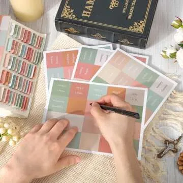 Bible Tabs for Women and Men,Bible Study Journaling Supplies,66 Old and New Testament Bible Index Tabs for Christian Gift