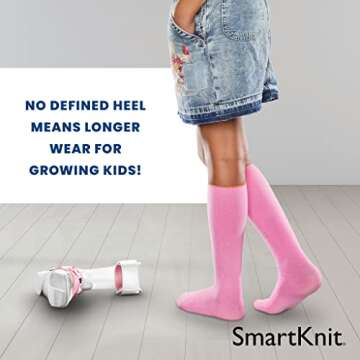 SMARTKNIT Seamless Child AFO Socks - Comfort & Style
