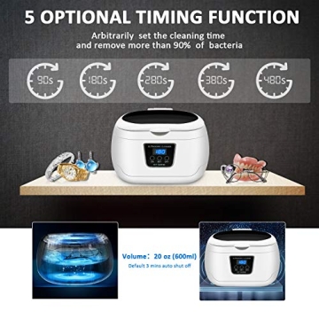 Ultrasonic Jewelry Cleaner for Glasses and Jewelry