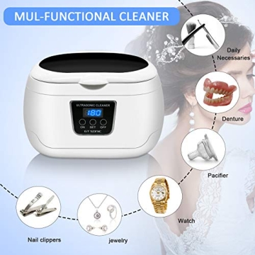 Ultrasonic Jewelry Cleaner for Glasses and Jewelry