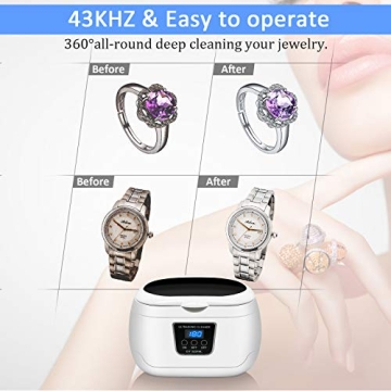 Ultrasonic Jewelry Cleaner for Glasses and Jewelry