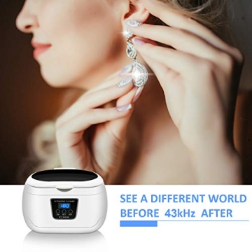 Ultrasonic Jewelry Cleaner for Glasses and Jewelry