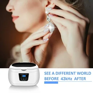 Ultrasonic Jewelry Cleaner for Glasses and Jewelry
