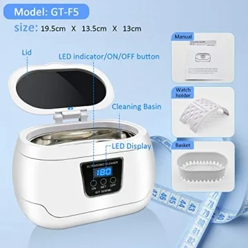 Ultrasonic Jewelry Cleaner for Glasses and Jewelry