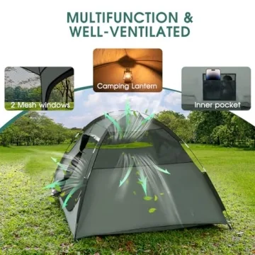 Lightweight Camping Tent for Family Outdoor Fun
