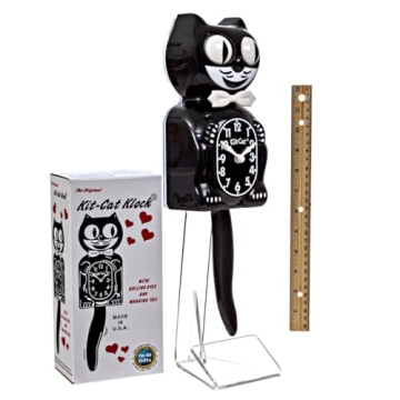 Kit-Cat Klock Classic Black - Timeless Joy for All Ages