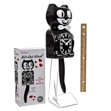 Kit-Cat Klock Classic Black - Timeless Joy for All Ages