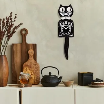 Kit-Cat Klock Classic Black - Timeless Joy for All Ages