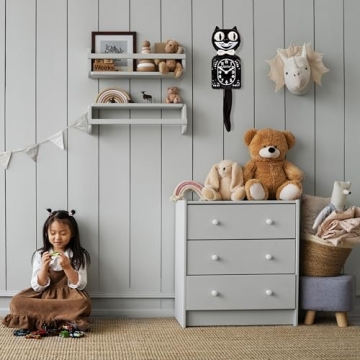 Kit-Cat Klock Classic Black - Timeless Joy for All Ages